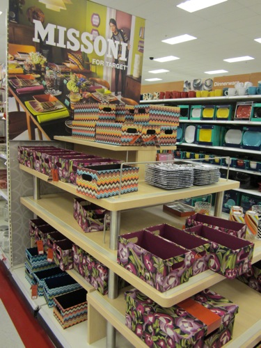 Missoni display yesterday